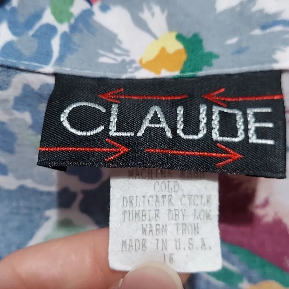 Claude Size 16 Made In USA 3 Piece Set Invw379